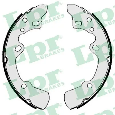 Pads brake bar MAZDA 626 1.8-2.2 83-92 LPR 05620