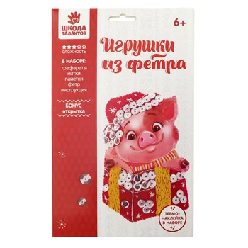 

3599677 set for creativity to create a toy made of felt