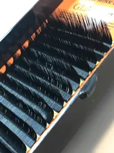 MIX Eyelash-Extension Mink L-Lashes 16rows/case -M-/N-Curl 15mm LD/LU L/L 7-