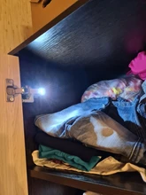 Lamp Wardrobe Cupboard Closet Intelligent-Cabinet-Lights Led-Sensor Inner-Hinge Door