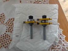 Conjunto de brocas para enrutador, mango de alta calidad, herramienta de corte de madera de 3/4 pulgadas, 8 mm, RCT, 2 uds.