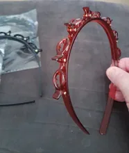 Hoop Braider Hair-Clip Burst-Pin Styling-Tool Air-Weave-Head Multi-Storey Wisp Black