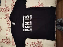 Funny T-Shirts Clothing Hipster My-Pen Yours Bigger Harajuku Streetwear Mens Fashion