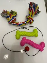 De caucho para mascotas perro de juguete goma hueso morder resistente al juguetes para mascotas juguetes para perro muelas dientes entrenamiento inodoro juguetes de productos para perros