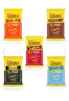 

Turkey's most beautiful chocolates wafer cocostar albeni Chocolate covered wafers metro çokonat 5 pack x 25 pc