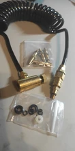 New Airsoft Adapter Set for Green Gas Canisters with Coil Hose