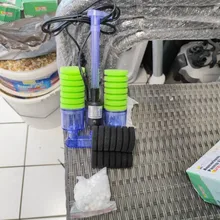 SPONGE-FILTER Submersible Mini with Water-Pump