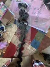 Lumiere-mechones de cabello humano mechones de cabello suelto de ondas profundas con cierre y 3/4 mechones 100% cabello humano para mujer negra, cabello Remy