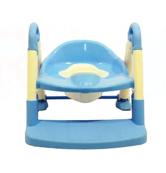 

Pot-Transformer 3-in-1 Roxy kids with a nozzle on the toilet and step