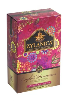 

Zylanica Ceylon premium tea, English breakfast, black leaf, FBOP, 100 gr