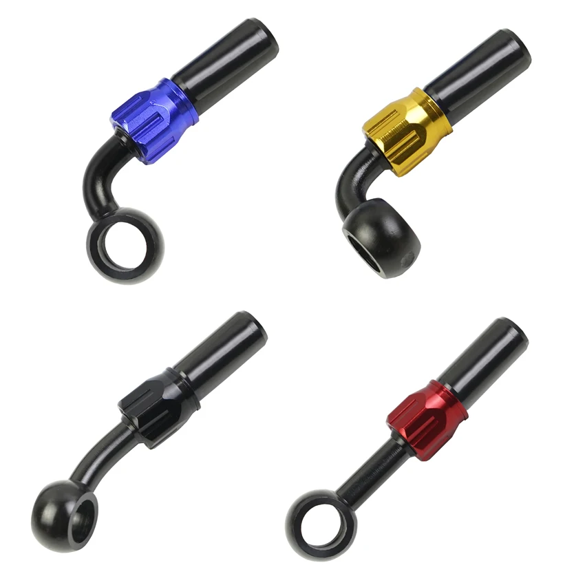 Motorcycle Brake Hose Brake Banjo Fitting Remove Aluminum for Motorcycle ATV Dirt Bike Buggy