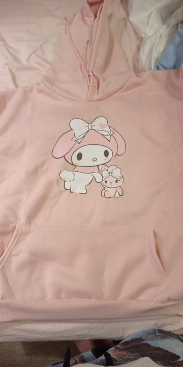 Obszerna bluza z kapturem Kawaii My Melody