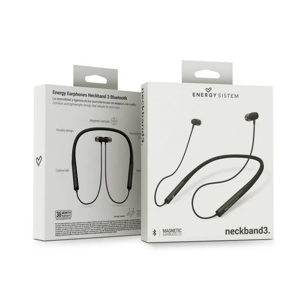 Bluetooth Спортивная гарнитура с микрофоном Energy Sistem Neckband 3 100 mAh