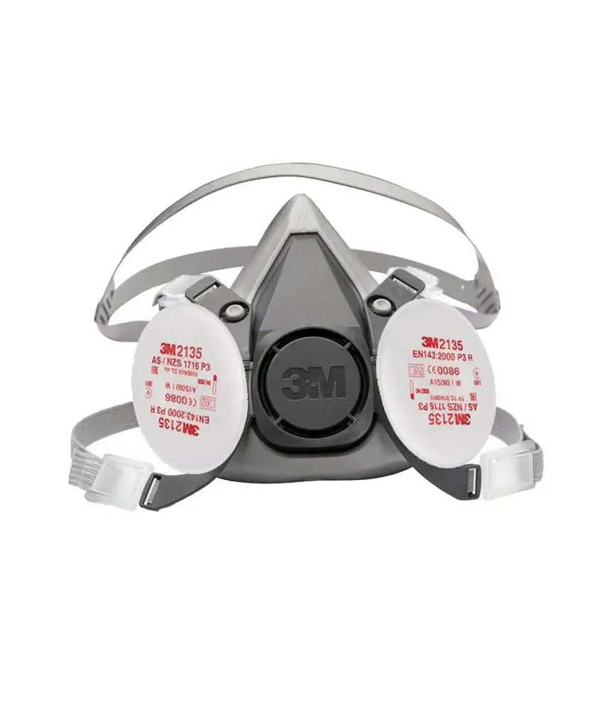 

3M 6200 Half Facepiece Reusable Respirator+3M P3R Particulate Filters Bundle Best Solution Against Corona Viruse FFP3 N95 N99