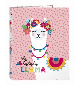 

FOLIO 4 ANI folder. Mixed GLOWLAB "LLAMAS"
