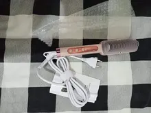 Profissional peines calientes Anti-hirviendo alisador de pelo cepillo de cerámica rizador climatizada eléctrica inteligente cepillo de pelo plancha