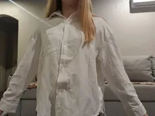 White Blouse Official-Tops Green Shirt Spring-Pocket Oversized Blusas Long-Sleeve Lizkova