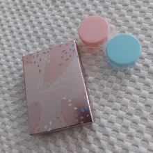 Hidrocor-lentes de contacto para ojos, lentillas de colores azules, grises, verdes, con estuche de contacto