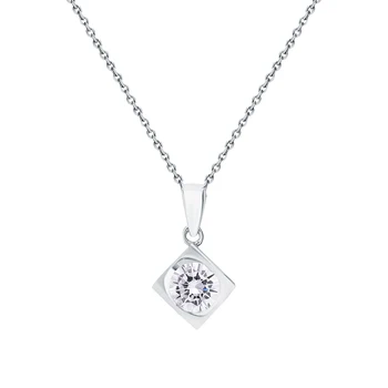 

Silver Pendant with cubic zirconia sunlight sample 925