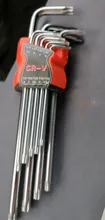 Screwdriver Hex-Wrench-Set Spanner Hand-Tools Allen-Key Star-Head Flat-Ball Hexagon Torx
