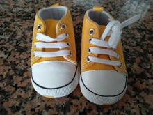 Zapatillas deportivas de lona para bebés, zapatos para recién nacidos, de primeros pasos, antideslizantes de suela blanda