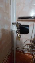 Válvula de Gas/agua con Control automático por WiFi para la aplicación remota de Tuya, Control por voz a través de Alexa Echo y Google