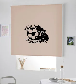 

Blind Iroa child youth personalizabele/Soccer Boots! ROLLER BLINDS TRANSLUCENT! (LAND 100X175)