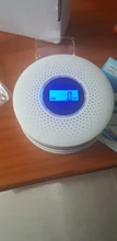 Detector de humo combinado, Detector de monóxido de carbono con pantalla, con batería, Sensor de alarma