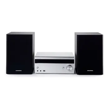 

Grundig m3000bt system hi-fi audio 100w rms bluetooth usb cd aux fm radius