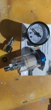 pistola de pintura, manómetro de regulador de aire + herramienta de filtro de trampa de agua en línea + adaptador JP/EU/US, herramientas neumáticas, accesorios para aerografo