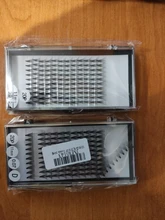 Plumas rusas prefabricadas, 12 líneas, 3D/4D/5D/6D/7D/8D/9D/10D/20D, tallo corto, extensiones de pestañas prefabricadas