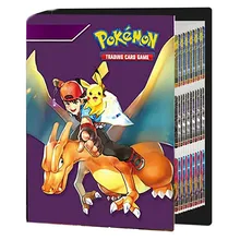 TAKARA TOMY-álbum de tarjetas de Pokemon para niños, carpeta con soporte para tarjetas de juego francés, 240 Uds.