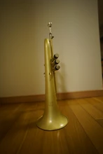 Instrumento Musical profesional Chapado en latón con estuche, Bb Tune Flugelhorn, producto Real, envío gratis