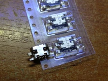 60 unids/lote 5 Pin SMT conector de enchufe Micro USB tipo B hembra colocación 12 modelos SMD DIP conector de enchufe