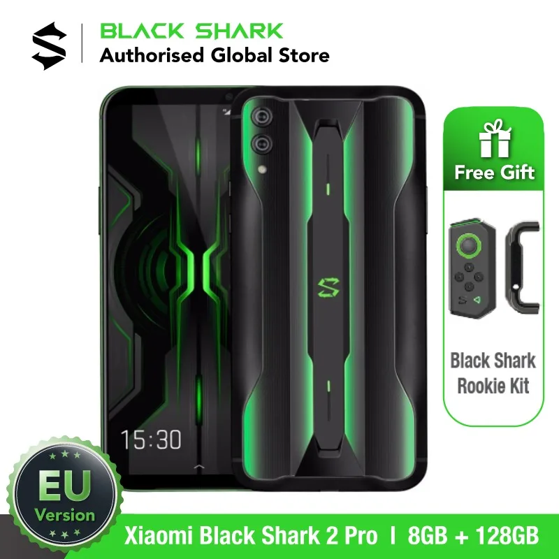 Global Version Xiaomi Black Shark 2 Pro 128GB ROM 8GB RAM Gaming phone (Brand New / Sealed) blackshark 128 Smartphone Mobile Global Version Xiaomi Black Shark 2 Pro 128GB ROM 8GB RAM Gaming phone (Brand New / Sealed) blackshark 128 Smartphone Mobile