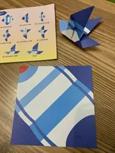 54 unidades/juego de adorno para bebé, libro de corte de papel de Origami con dibujos de animales, rompecabezas cortado de papel para niños, regalos para Juguetes educativos de Aprendizaje Temprano