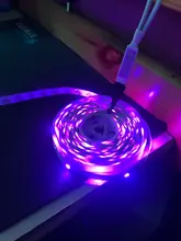 5M-30M tira de LED de 5050 de 2835 IP20 RGB banda LED Luz de cinta a rayas DC 12V diodo RGB cinta IR adaptador de controlador