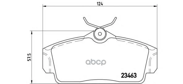 Колодки Тормозные Передние Brembo P56036 Brembo арт. P56036