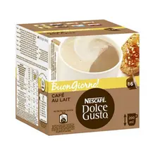 Кофе в капсулах nescafare dolcee Gusto 65835 Au Lait(16 uds