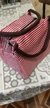 Fiambrera a rayas para mujer, bolso isotérmico para alimentos empaquetados, bolsas térmicas para comida, bolso de almuerzo para niños, bolsa de momia para refrigerador