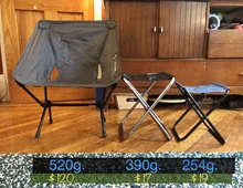Outdoor-Furniture Fishing-Chair Lightweight Folding Aluminium-Cloth Picnic Portable