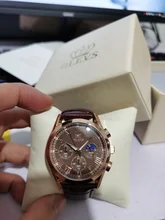 Relojes de lujo de cuarzo de los hombres relojes correa de cuero impermeable 30M de los hombres de moda gratis reloj con envío para hombres reloj con encendedor