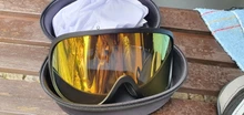 POC-Gafas de esquí de doble capa antiniebla para hombre y mujer, lentes de esquí grande, esquí, snowboard, claridad