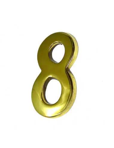 Number 8 laton polished 10cm invisible fixation | Инструменты