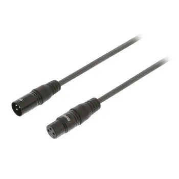 Цифровой кабель XLR-XLR 3p (M)-XLR (F) 0 50 м темно-серый | Компьютеры и офис
