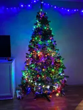 Lamps Led-String-Light Festoon Christmas-Decoration Outdoor Garland Holiday Party Waterproof