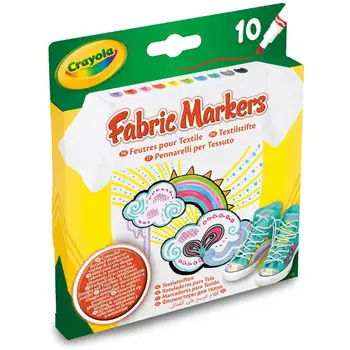 

58-8633 - 10 marker pens for TessutoCRAYOLA5.16