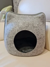 Cat-Bed Cushion Cats-Basket-Bags Nest Pet-Supplies Cave-Sleeping-Bag Zipper for Felt-Cloth