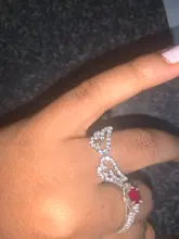 Anillo alas de Ángel ajustables de circonia para mujer, anillos Micro pavé de Color dorado, joyas anillos de moda, regalos para mujer
