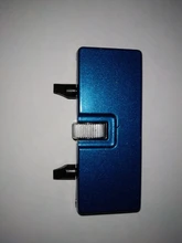 Llave para Mesa de dos garras, cubierta trasera de reloj, herramienta de apertura, removedor Rectangular ajustable, Kit de reparación de reloj, ajustador de calibre de 52mm